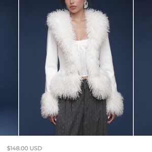 AVEC LES FILLES Fuzzy Cardigan - Never Worn/ Tags on